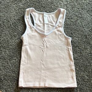 Seamless Contrast Binding Tank